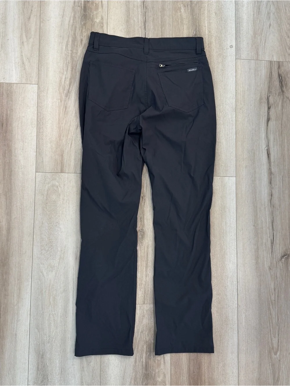 Eddie Bauer Black Men's Chinos - Slim Technical Stretch